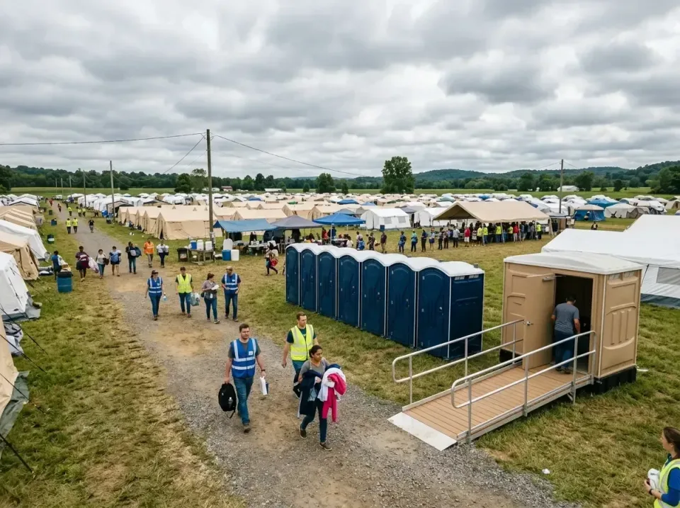 disaster-relief-camp-restrooms-010 — frequently asked questions, Dumpster & Portable Bathrooms Rental in Polo, IL